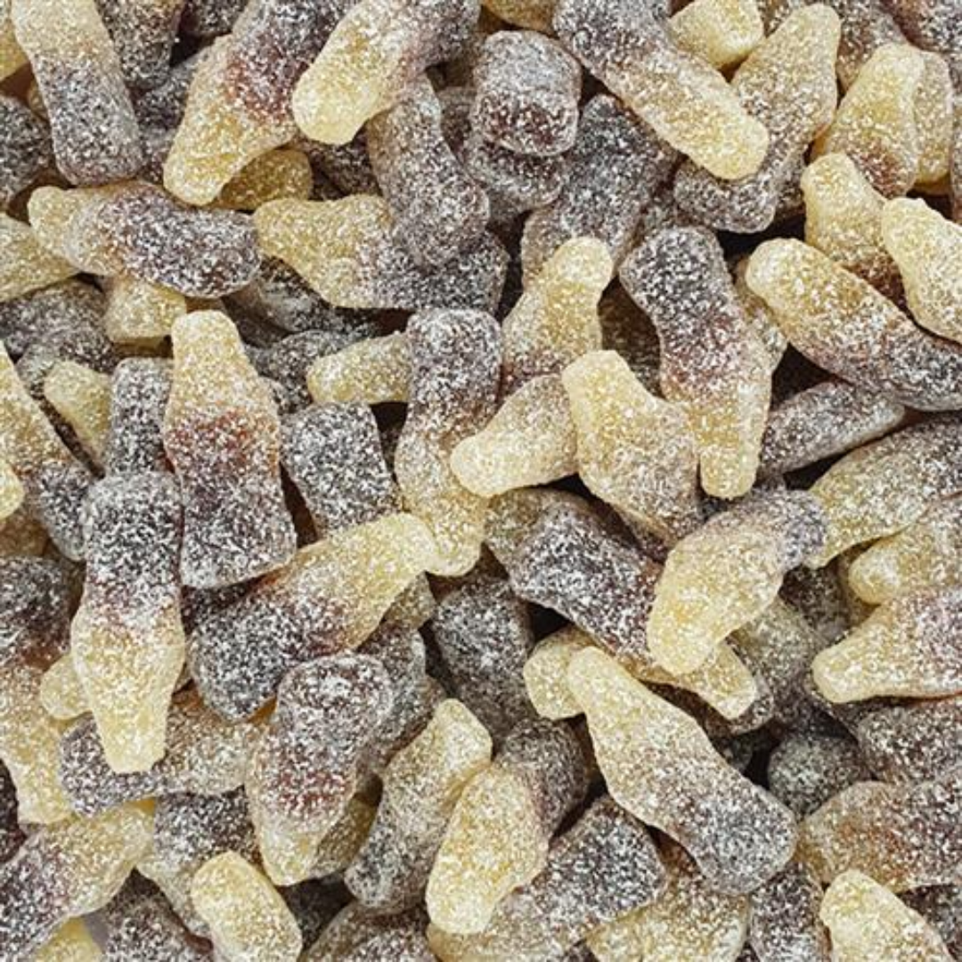 Zure Cola Flesjes 100gr Frisia