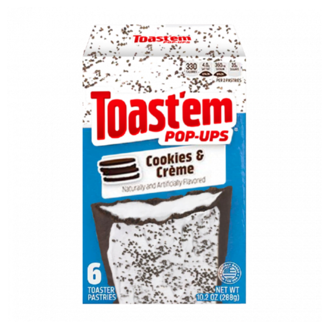 Toast'em Frosted Cookies And Cream