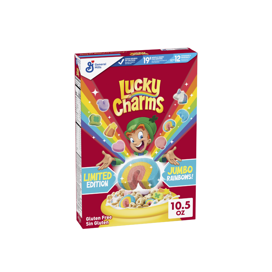 Lucky Charms Limited Edition Jumbo Rainbows