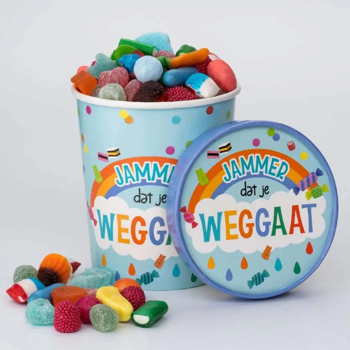 Candy Buckets Jammer Dat Je Weggaat 600 gr