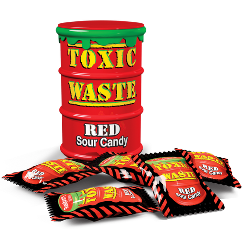 Toxic Waste Red Barrel