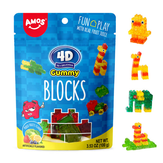 Amos Blocks Jelly Sweets