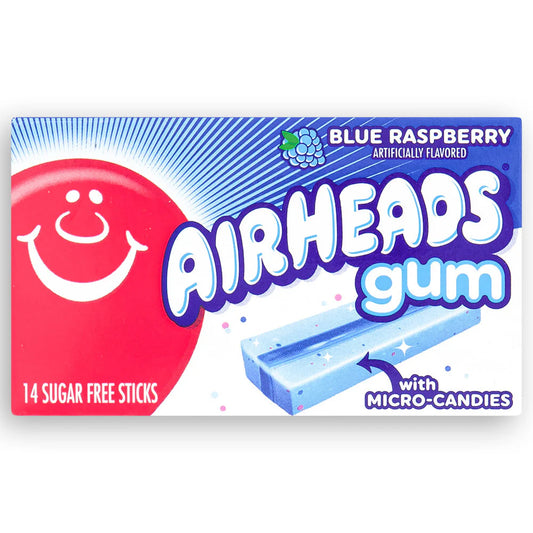 Airheads Gum Blue Raspberry