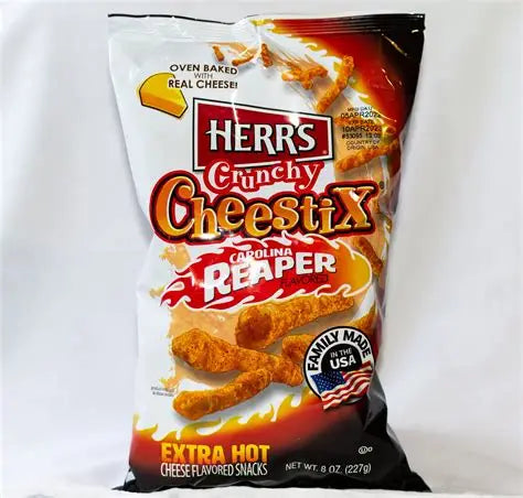 Herr’s Crunchy Cheestix Carolina Reaper