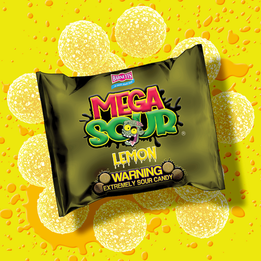Barnett's Mega Sour Lemon