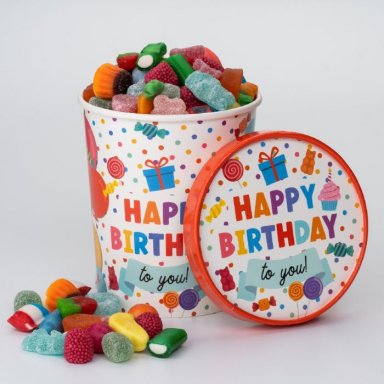 Candy Buckets Happy Birthday 600 gr