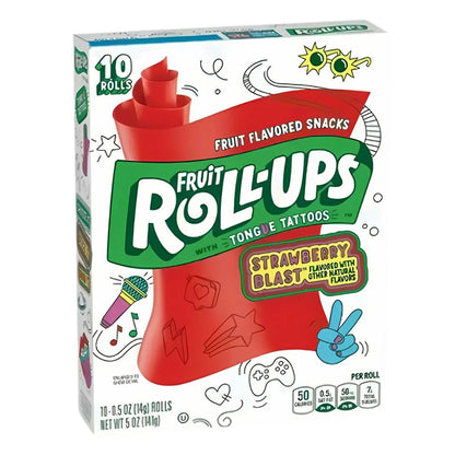 Fruit Roll Ups Strawberry Blast