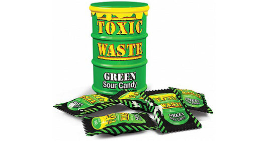 Toxic Waste Green Sour Barrel